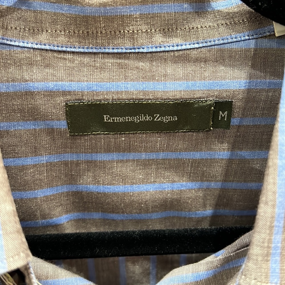 Euc Designer Button Down Shirt - image 2